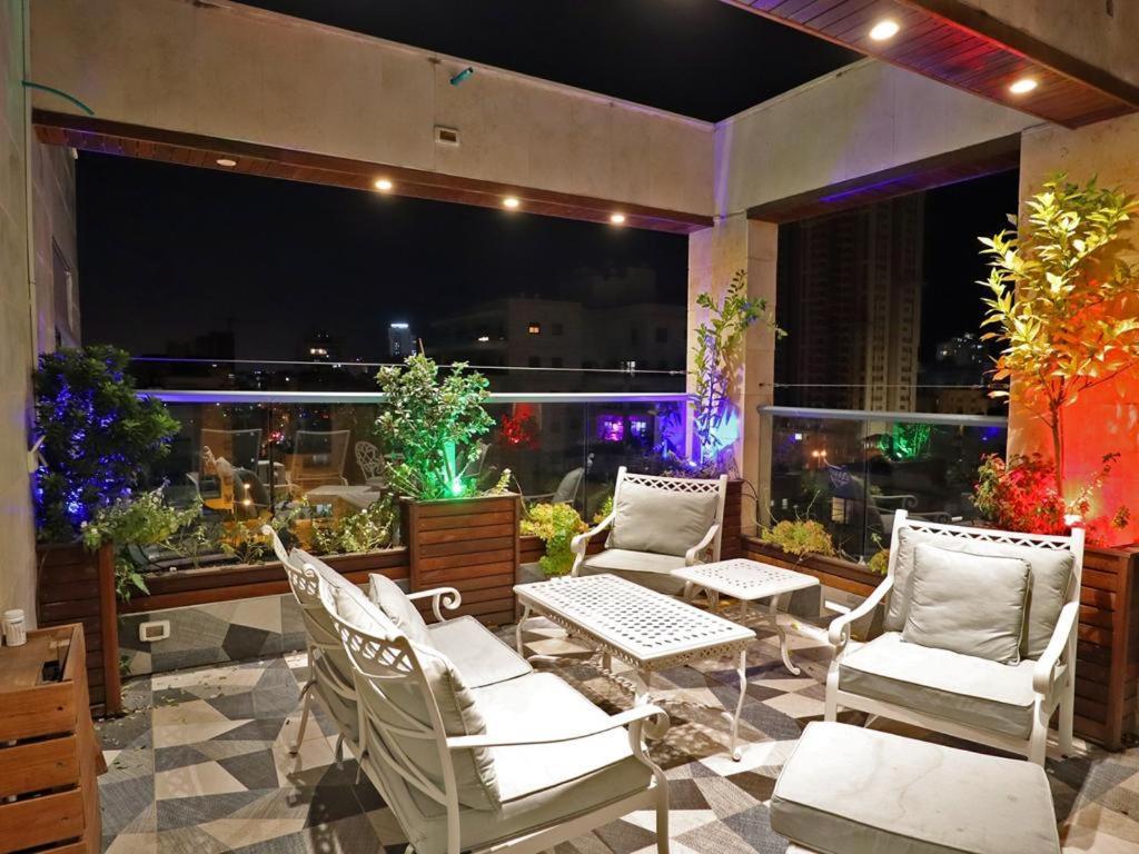 Luxury Rooftop Apartment In Netanya Ngoại thất bức ảnh