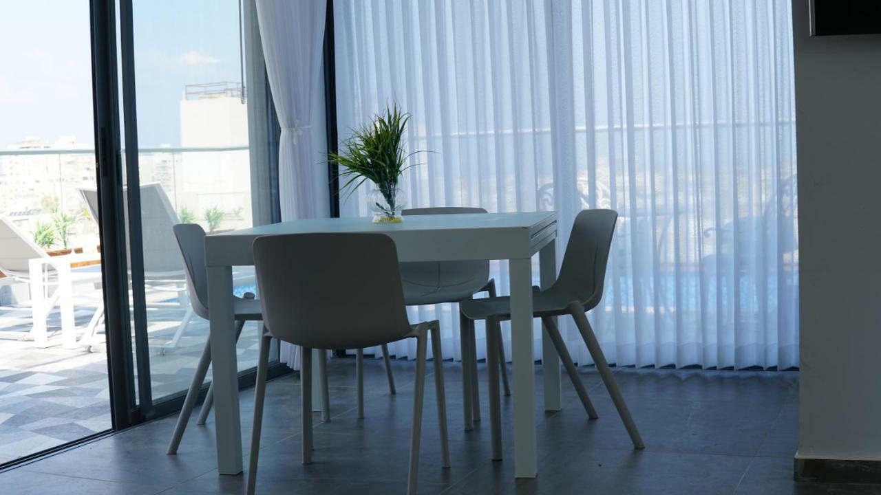 Luxury Rooftop Apartment In Netanya Ngoại thất bức ảnh