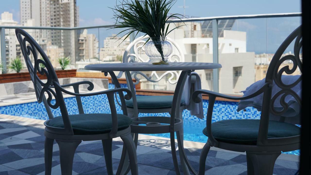 Luxury Rooftop Apartment In Netanya Ngoại thất bức ảnh